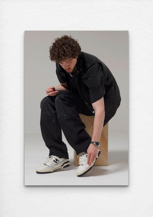 Jack Harlow - NB - Poster and Wrapped Canvas