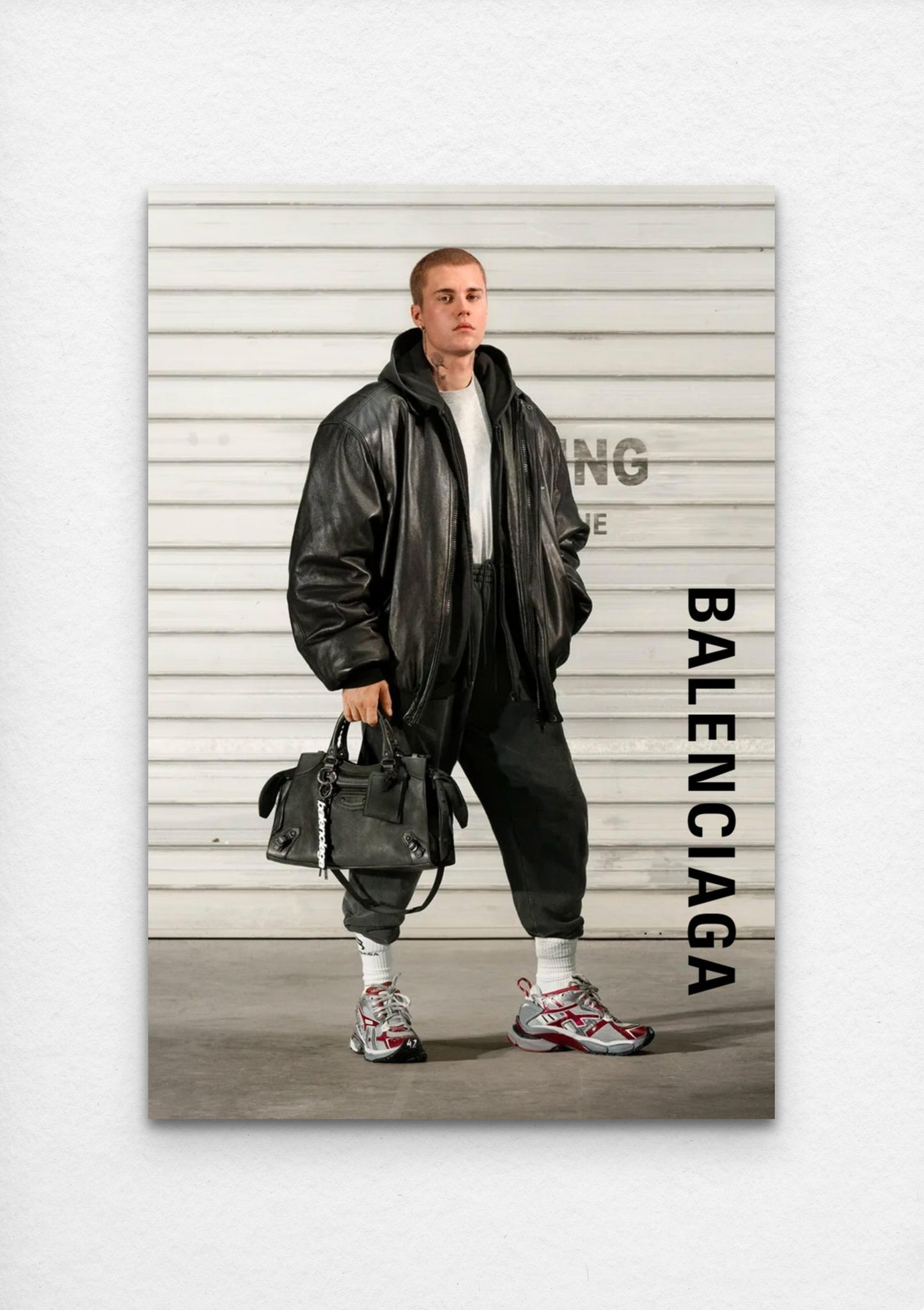 Justin Bieber - Balenciaga - Poster and Wrapped Canvas