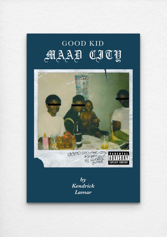 Kendrick Lamar - Good Kid, MAAD City - Poster and Wrapped Canvas