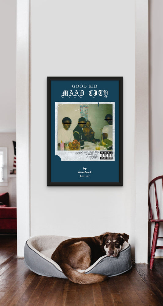 Kendrick Lamar - Good Kid, MAAD City - Poster and Wrapped Canvas