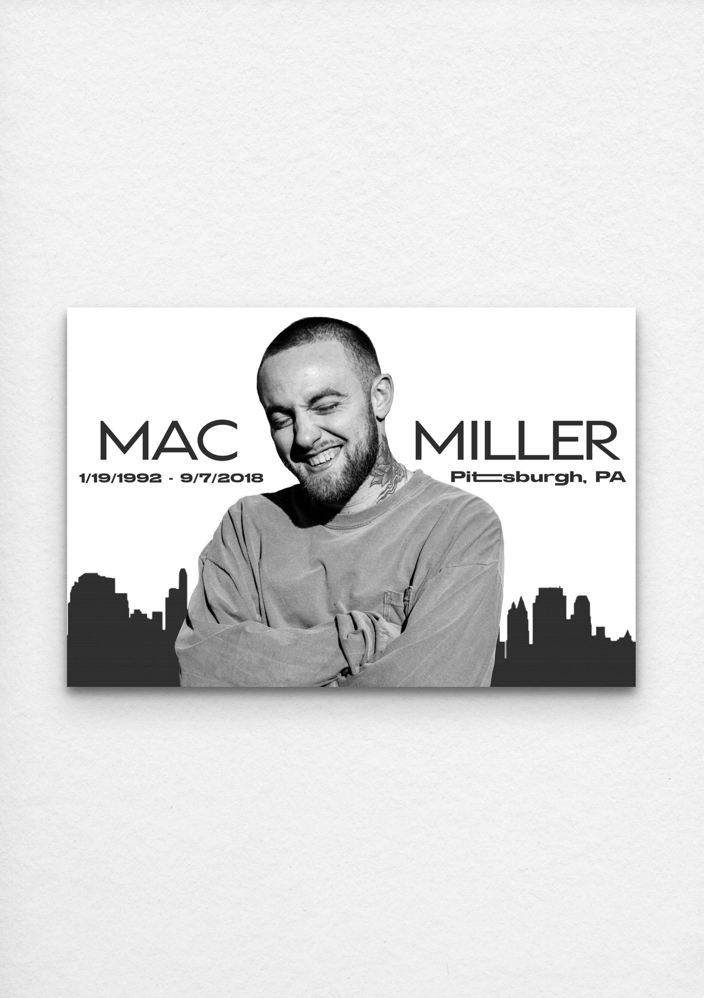 Mac Miller - Long Live - Poster and Wrapped Canvas