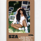 SZA - CTRL Tracklist - Poster and Wrapped Canvas