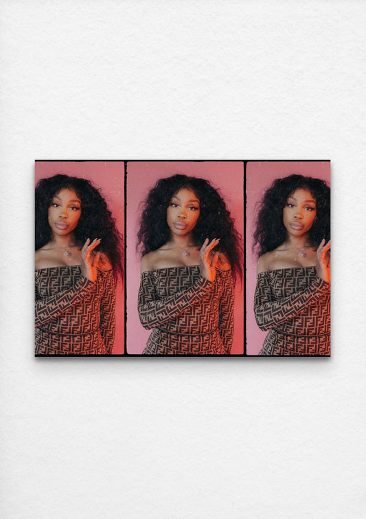 SZA - Tunnel Vision - Poster and Wrapped Canvas