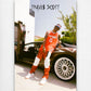 Travis Scott - Rockets - Poster and Wrapped Canvas