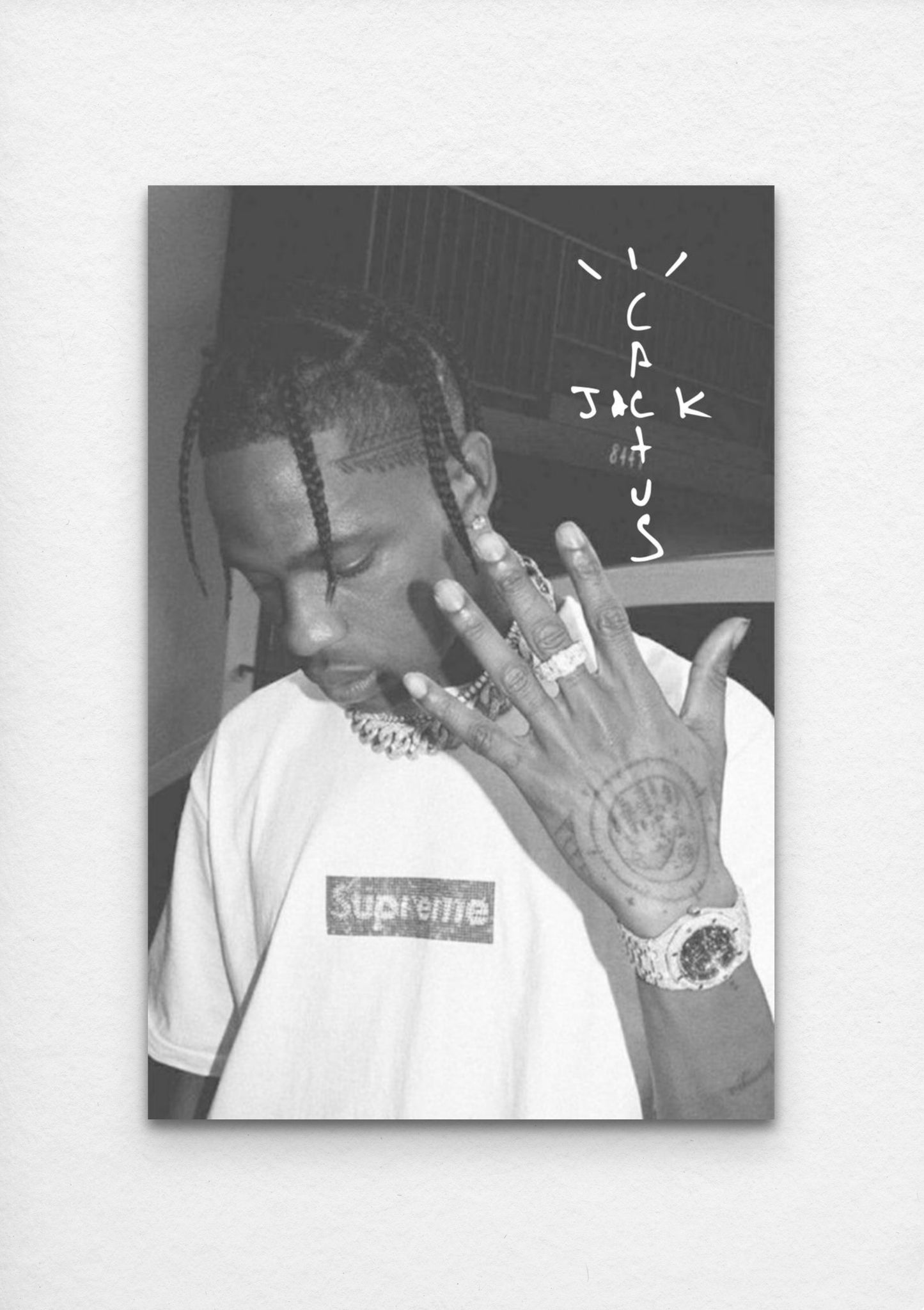 Travis Scott - Cactus Jack - Poster and Wrapped Canvas