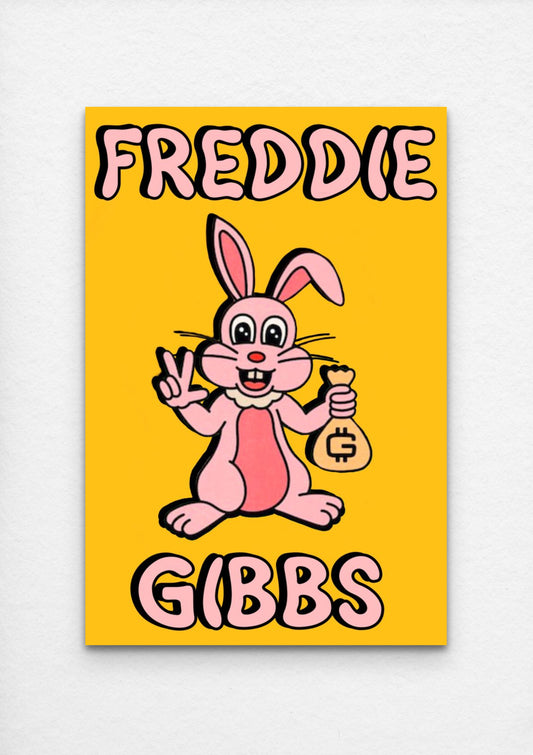 Freddie Gibbs - Big Bunny Rabbit - Poster and Wrapped Canvas